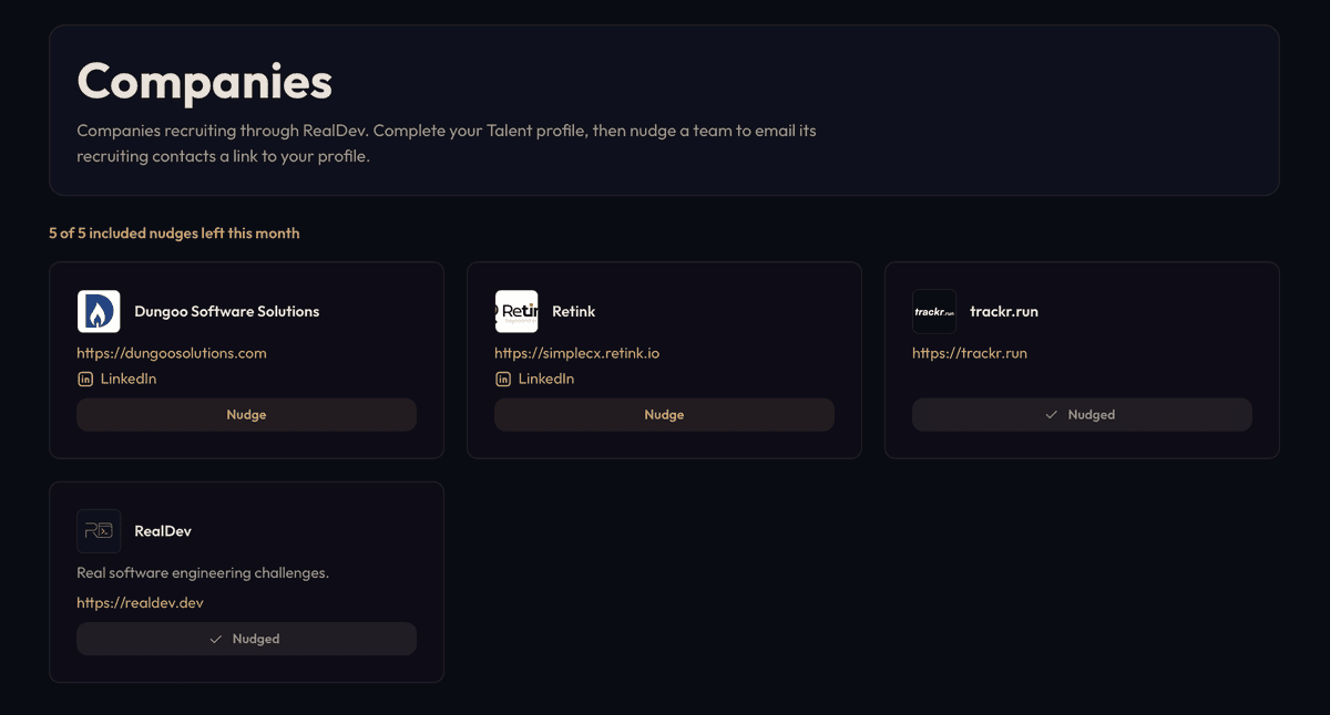 RealDev: Real-World Coding Challenge Platform
